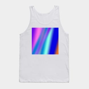 blue green white abstract texture background pattern Tank Top